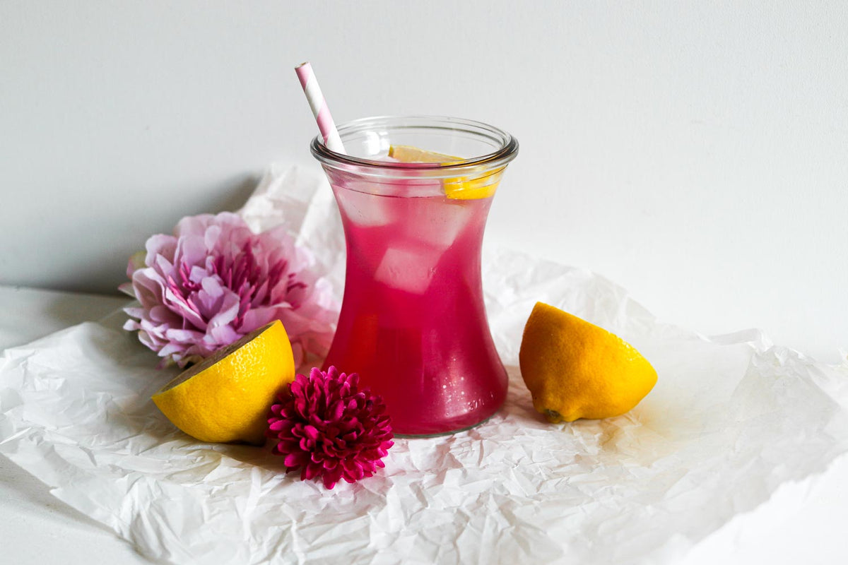 Für heiße Tage: Pinke Limonade