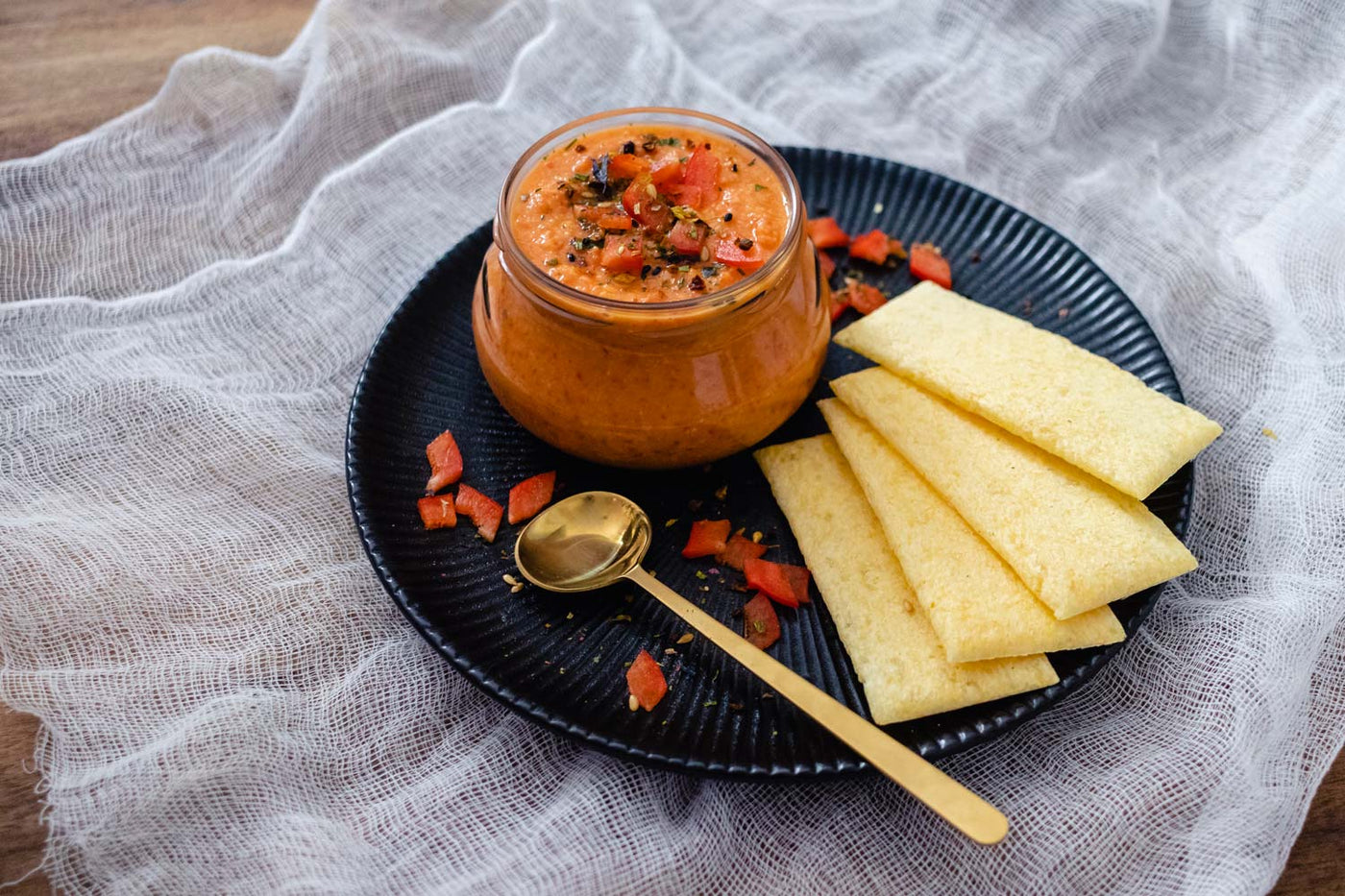 Paprika Hummus - Klassiker mal anders