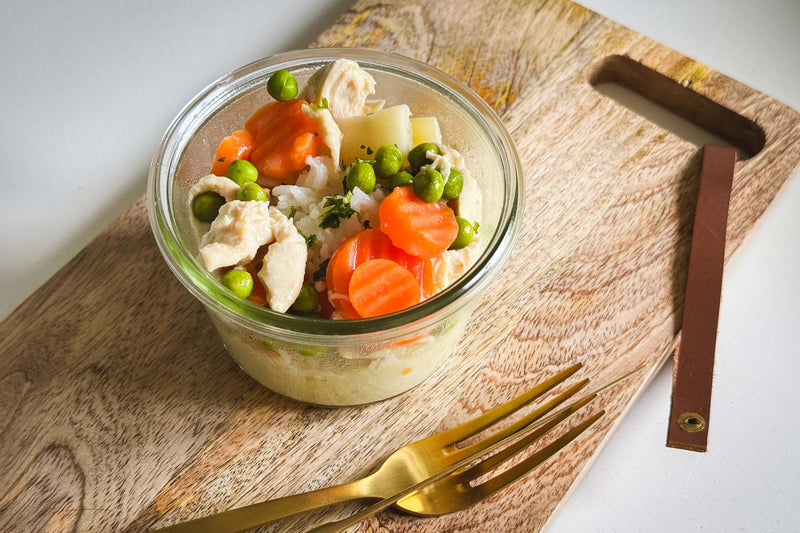 Rezept für klassisches Hühnerfrikassee