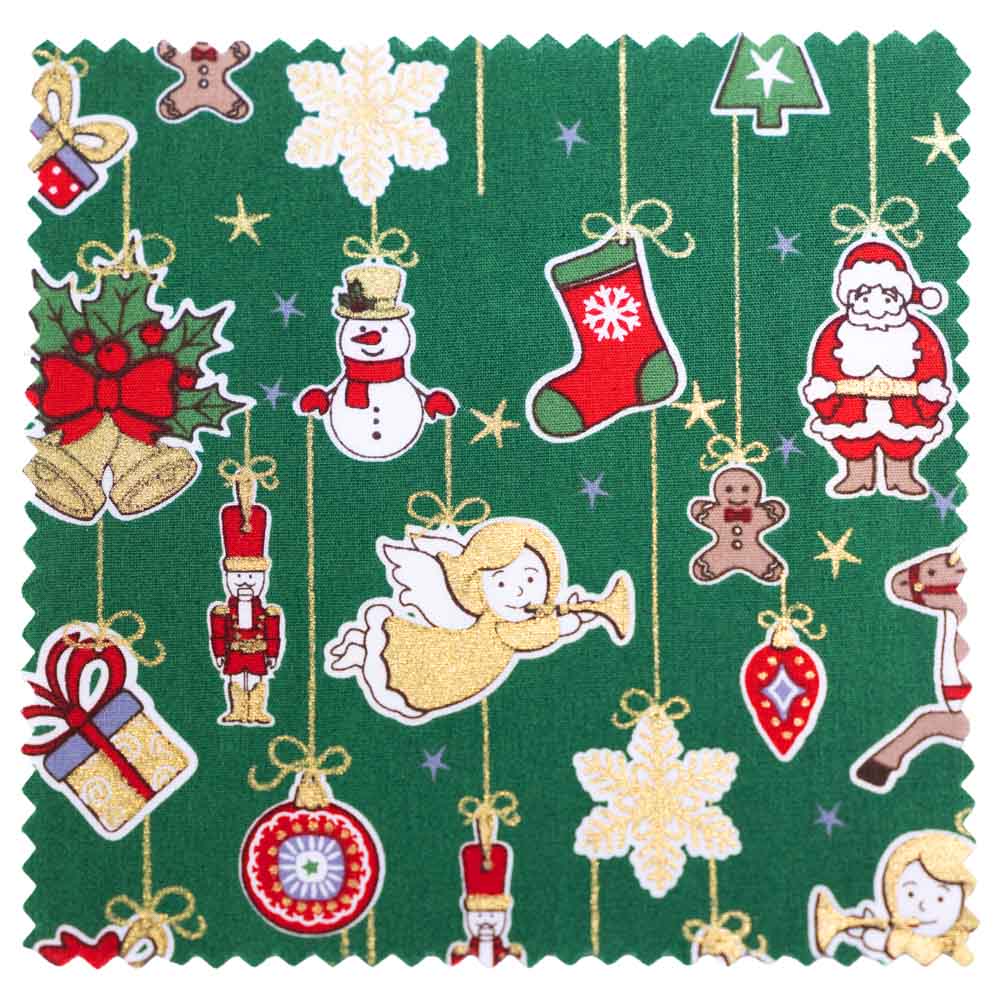 Adventskalender Set 24 x Sechskant Glas 116ml mit Deckel und Zubehör – Ansicht 5