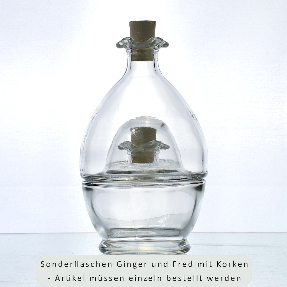 Flasche Fred 0,25 l Weiß 18 mm – Ansicht 3