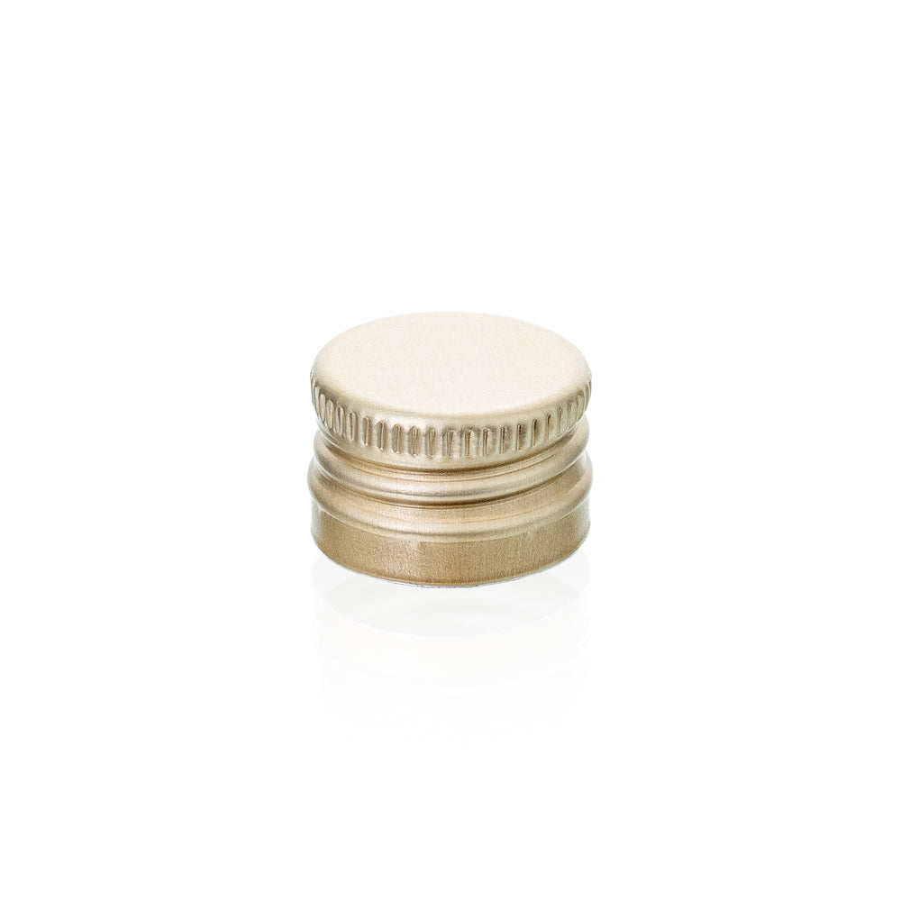 Handverschraubungen 18 mm Gold mit Sicherungsring