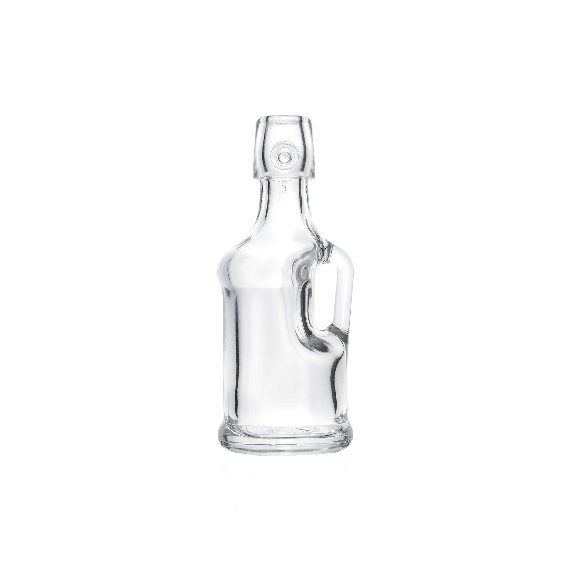 Henkelflasche 40 ml weiß Bügelverschluss-Mündung