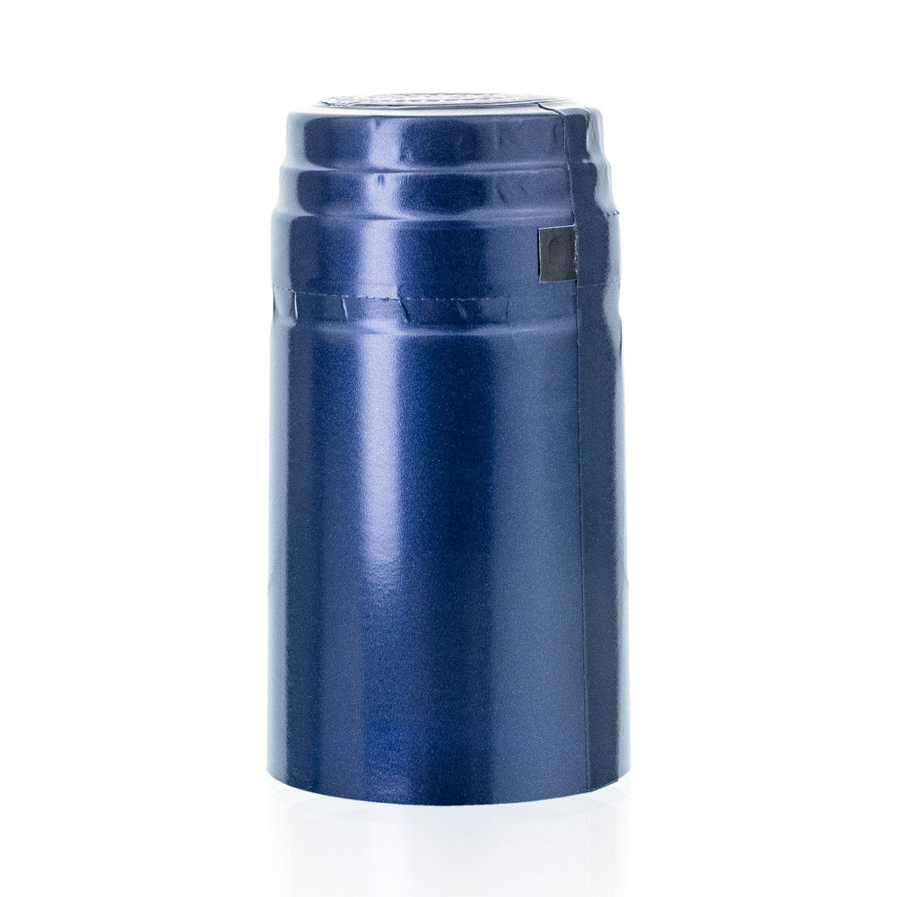 Schrumpfkapseln 31 x 60 Lapisblau Metallic