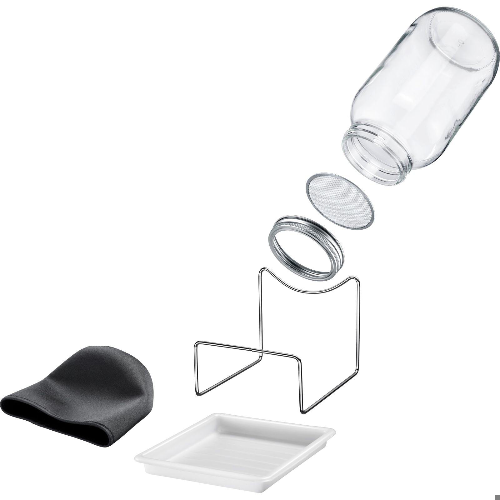 Sprossenglas-Set - 1 Glas 2000 ml – Ansicht 2