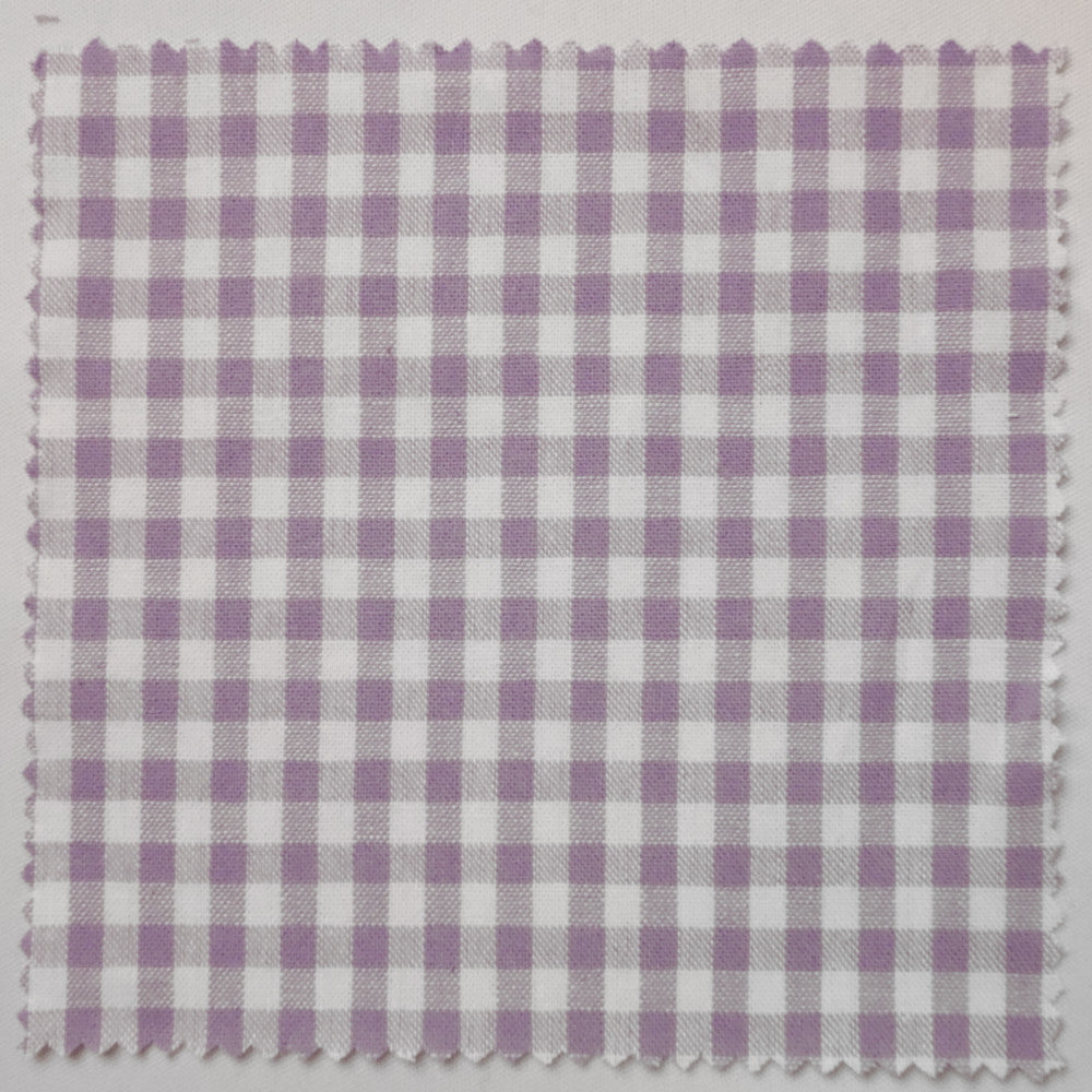 Textildeckchen Karo 12x12 cm Lila