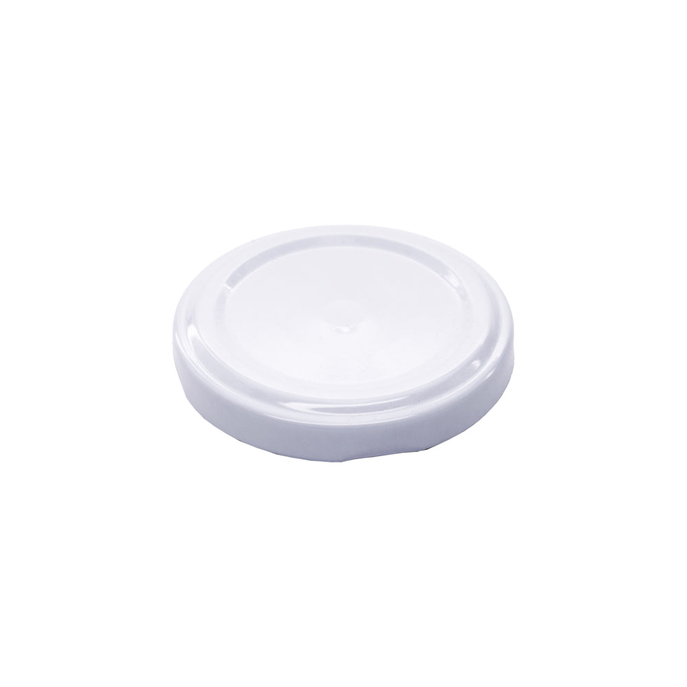 Twist-Off-Verschluss 48 mm Weiß Button PVC-frei