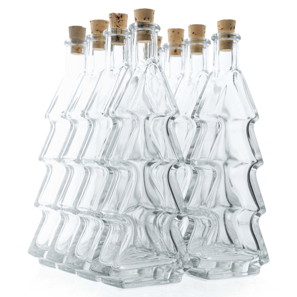Flasche Tannenbaum 100 ml im 8er Weihnachtsset mit Korken
